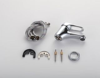 Смеситель для раковины Frap F1013 хром